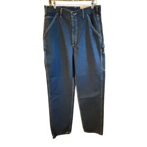Carhartt NWT Loose Original Fit Denim Jeans 34x36 Workwear Utility Pockets